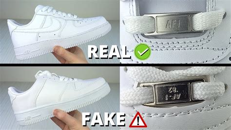 fake vs real nike air force 1'07 blanc|air force 1 real check.